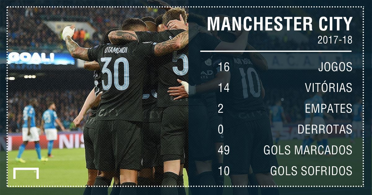 Manchester City números 17-18