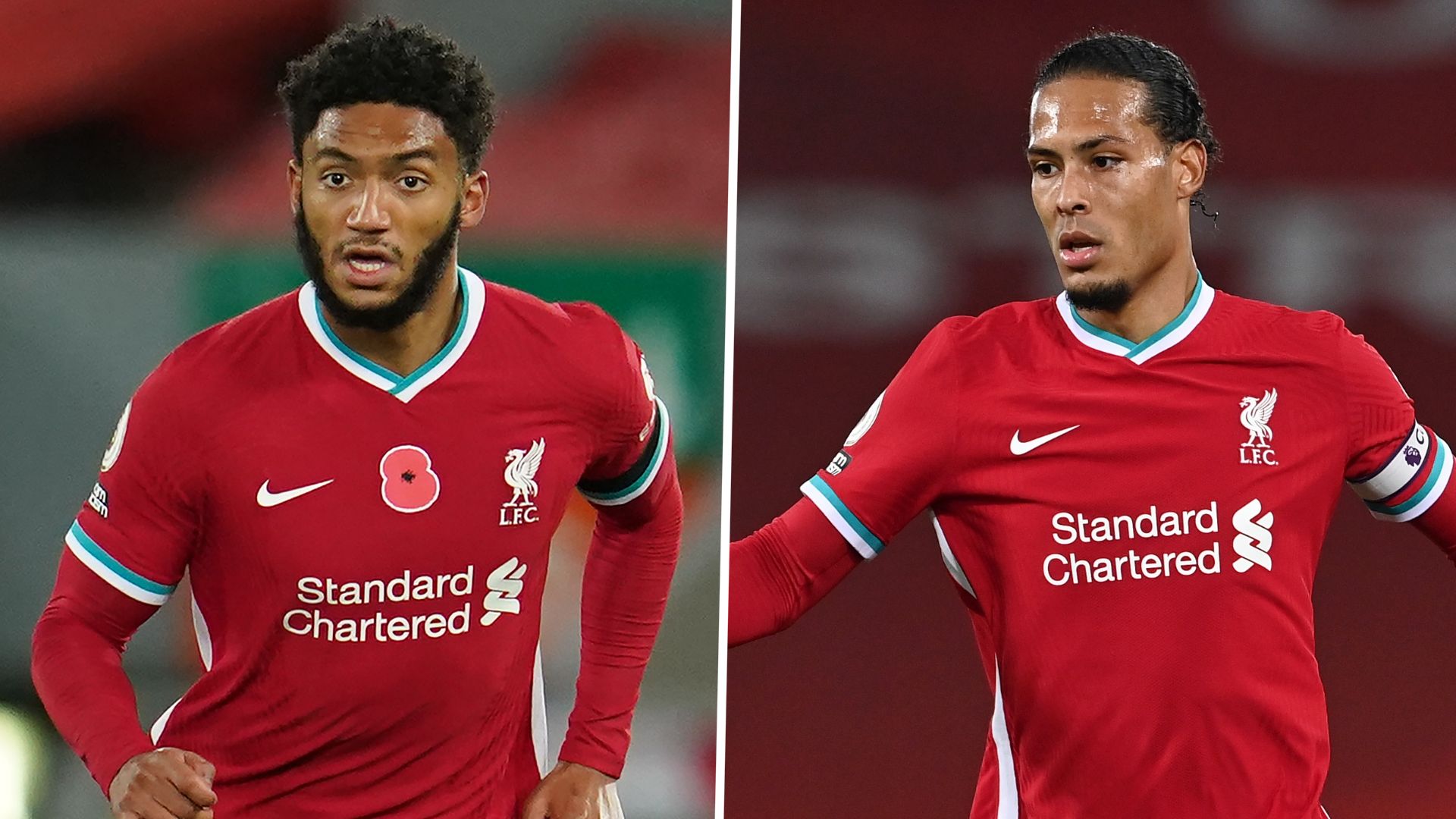 Joe Gomez Virgil van Dijk