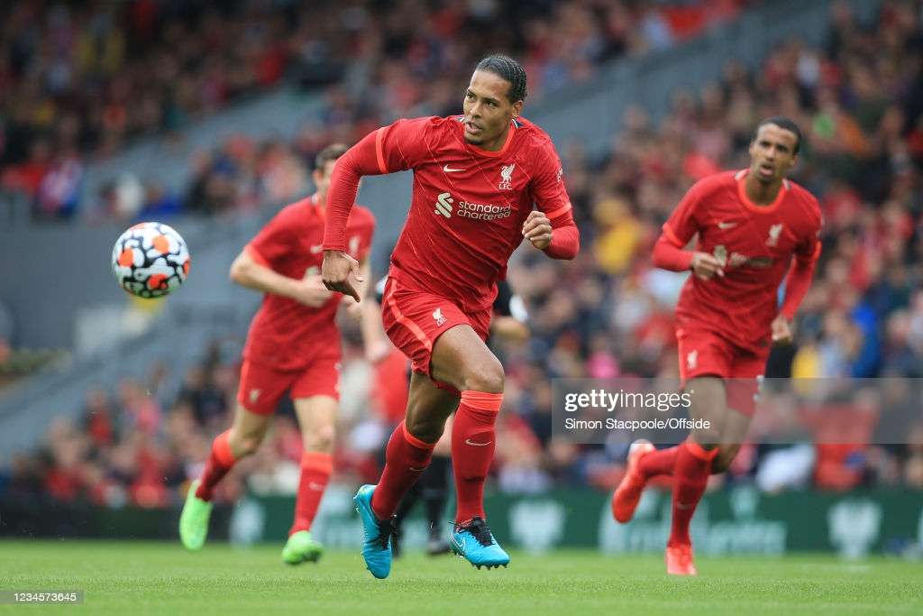 Virgil van Dijk Liverpool Vs Athletic Bilbao