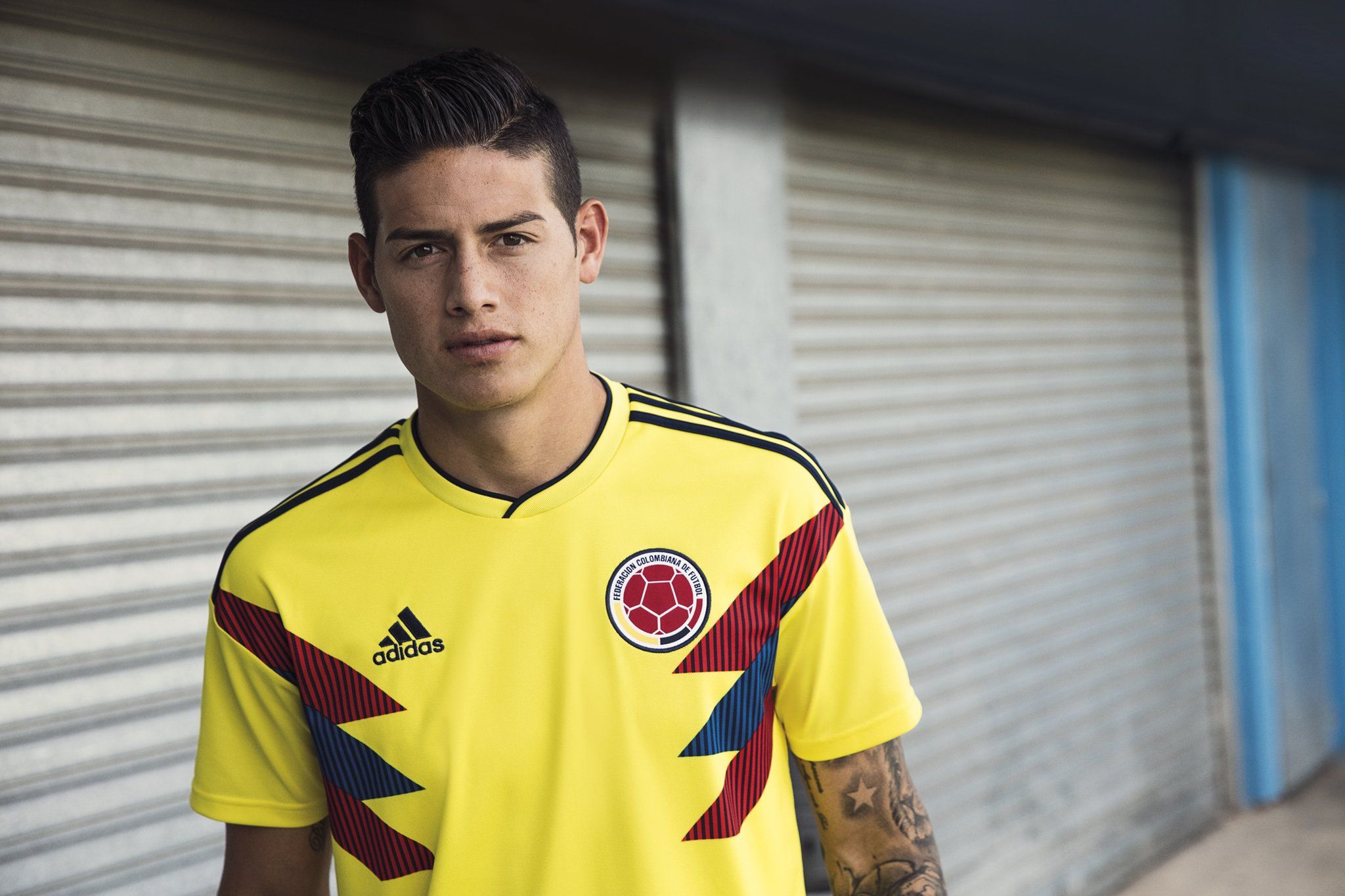 James Colombia WC shirt