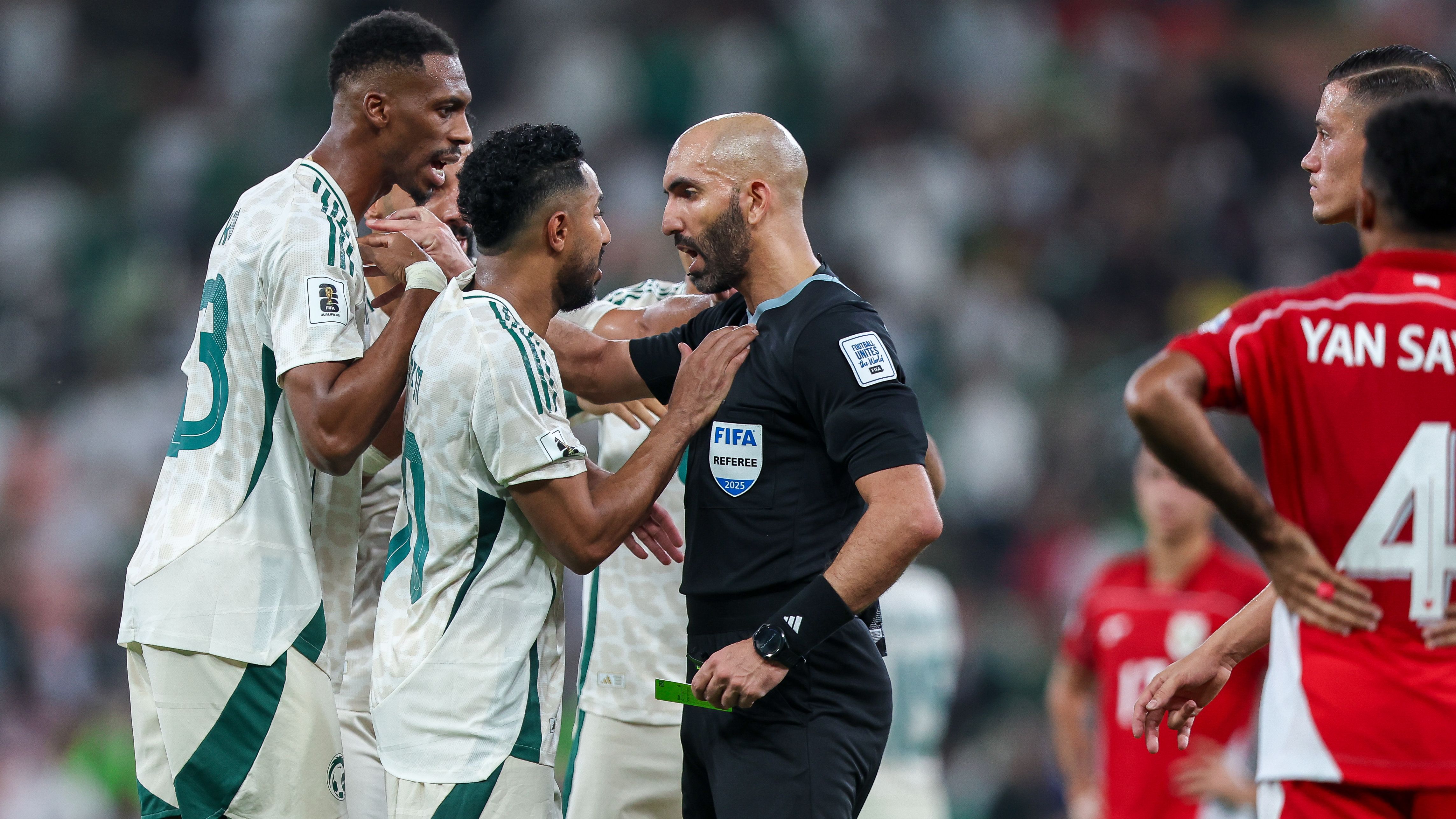 Referee Ahmed Al-Ali Saudi Arabia Indonisia