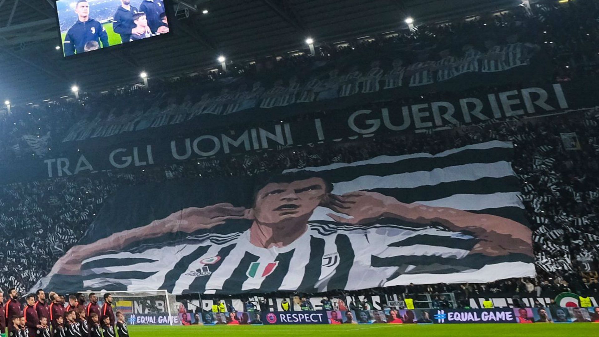 Mandzukic choreography Juventus Barcelona