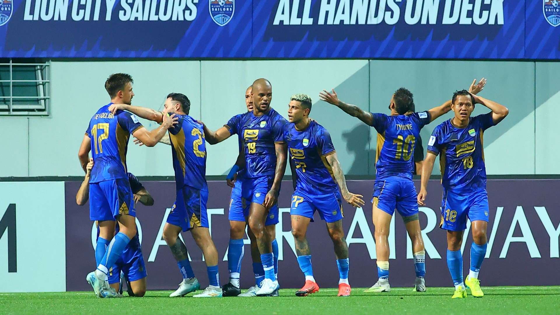 Selebrasi Persib Bandung vs Lion City Sailors 07112024