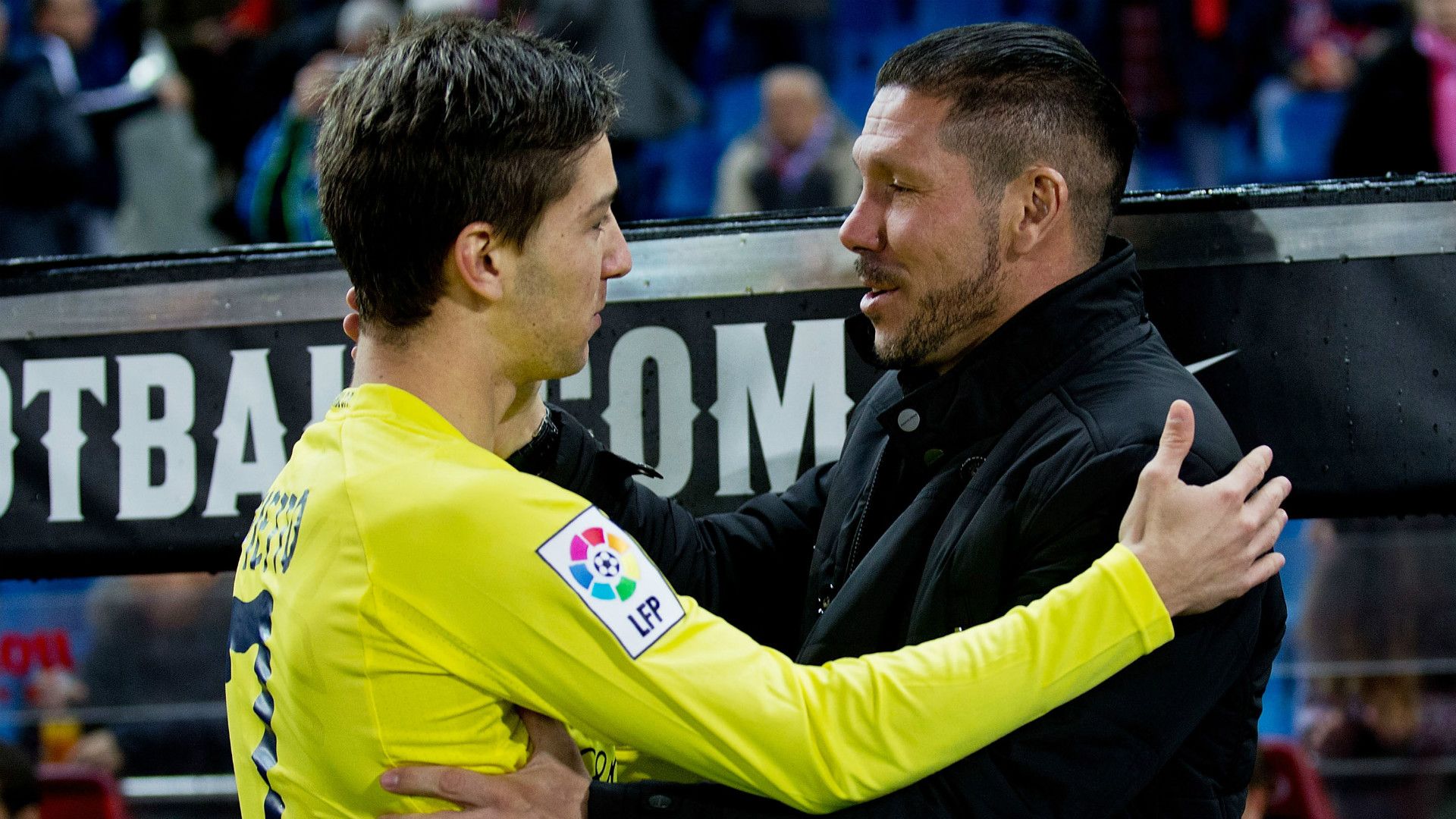 Luciano Vietto Diego Simeone Atletico Madrid Villarreal 14122014