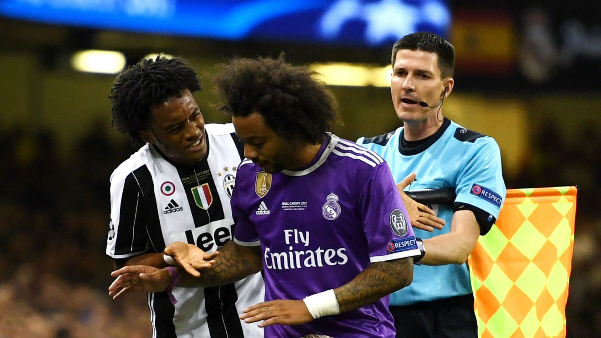 Juan Cuadrado & Macerlo Juventus - Real Madrid Champions League 03062017