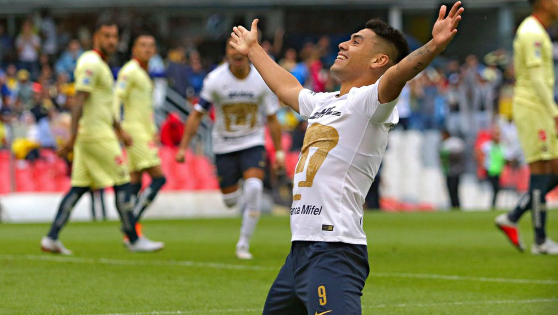 250818 Pumas América Felipe Mora