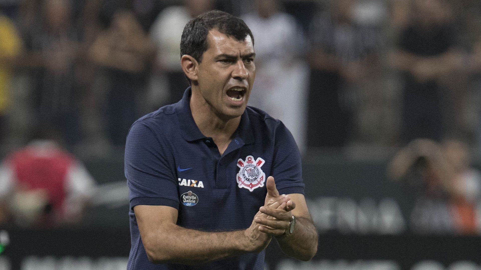 Fabio Carille Corinthians Palmeiras Paulista 22022017