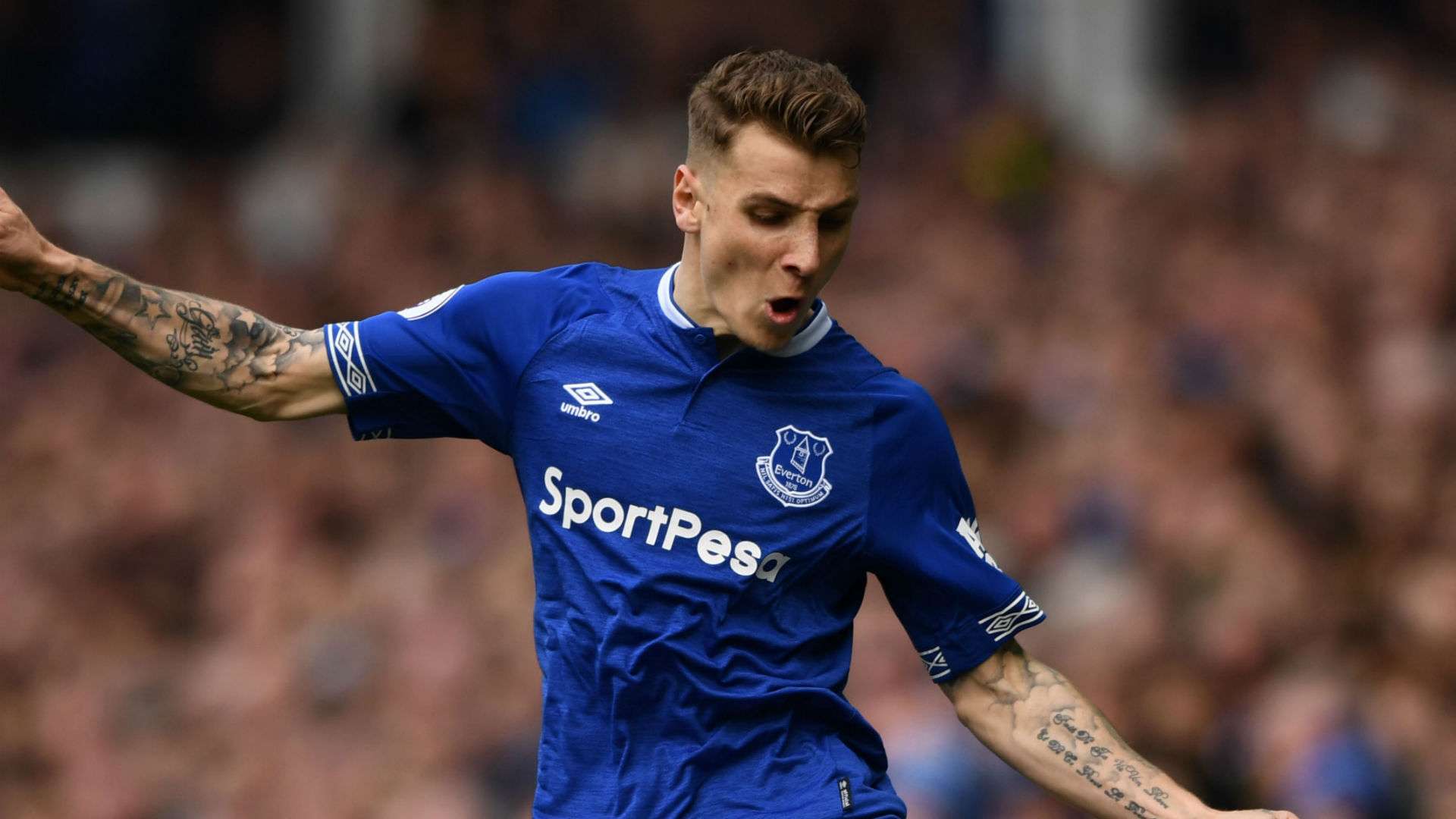 Lucas Digne Everton Arsenal