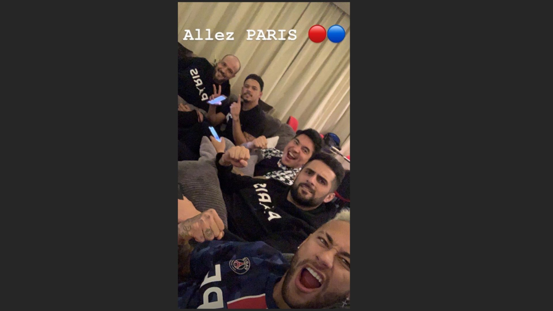 Neymar Instagram PSG ManUnited 12 02 2019