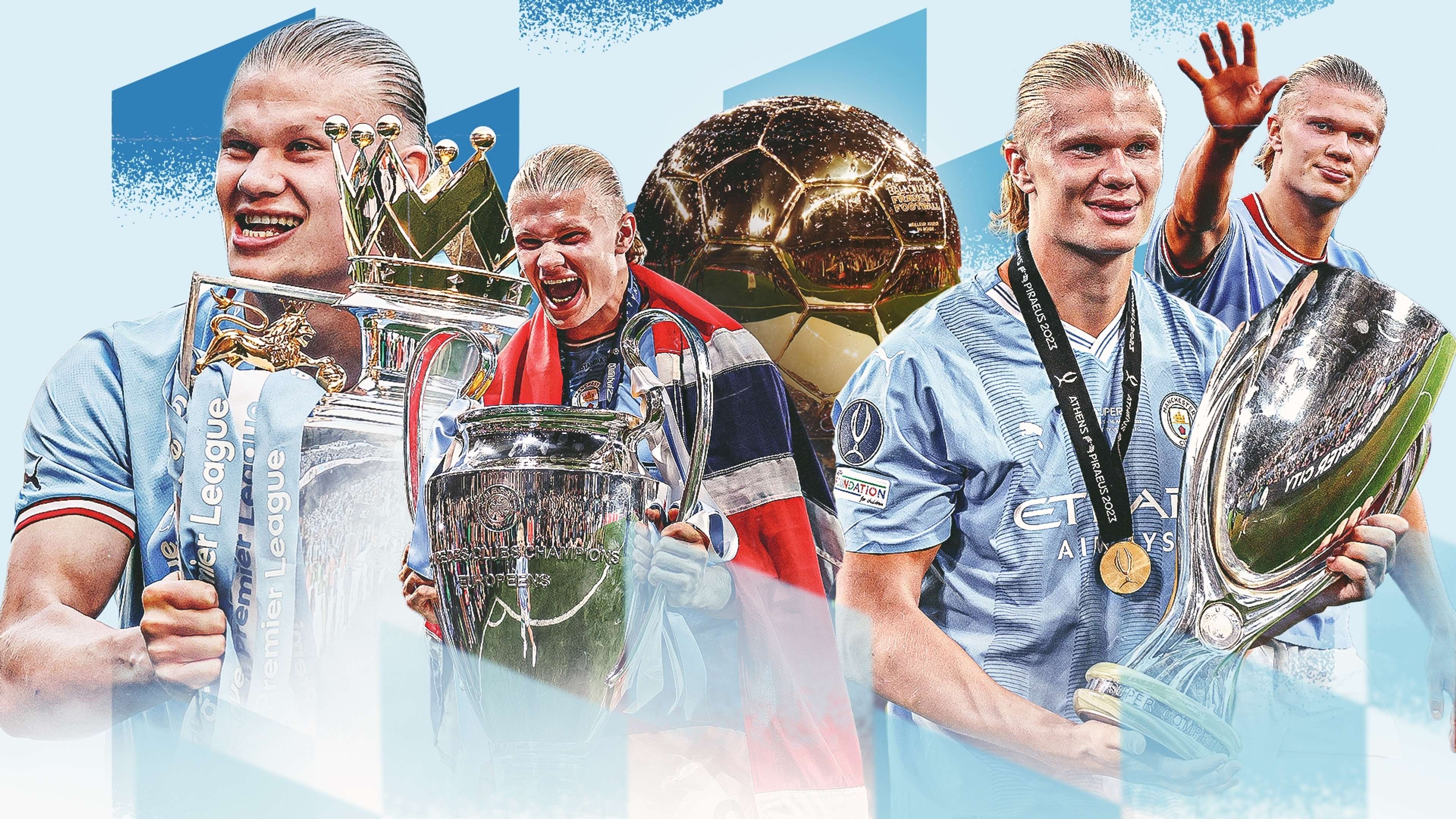 Erling Haaland Ballon d'Or graphic