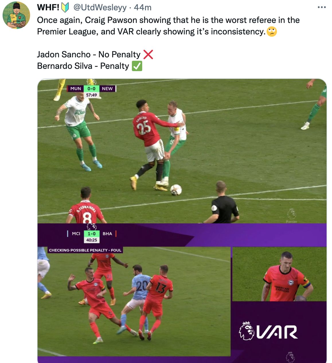 Man City pen reaction 1