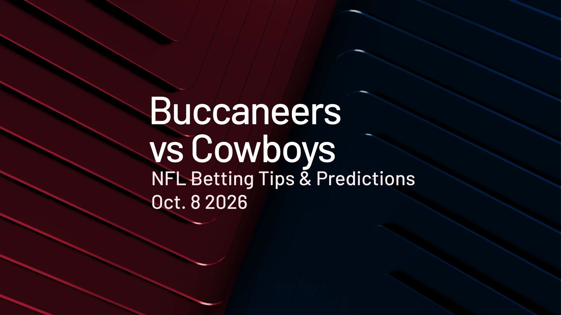 buccaneers vs cowboys predictions