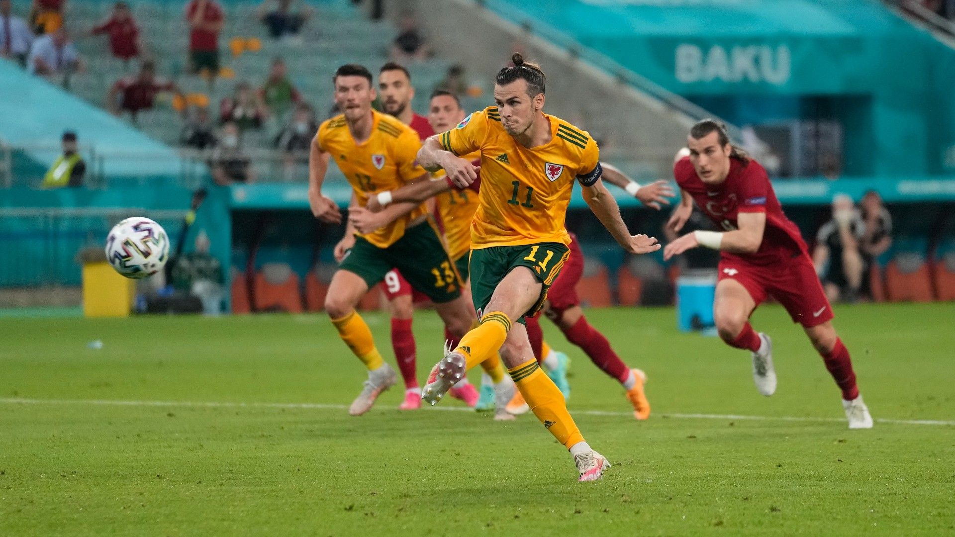 Gareth Bale Wales Turkey Euro 2020