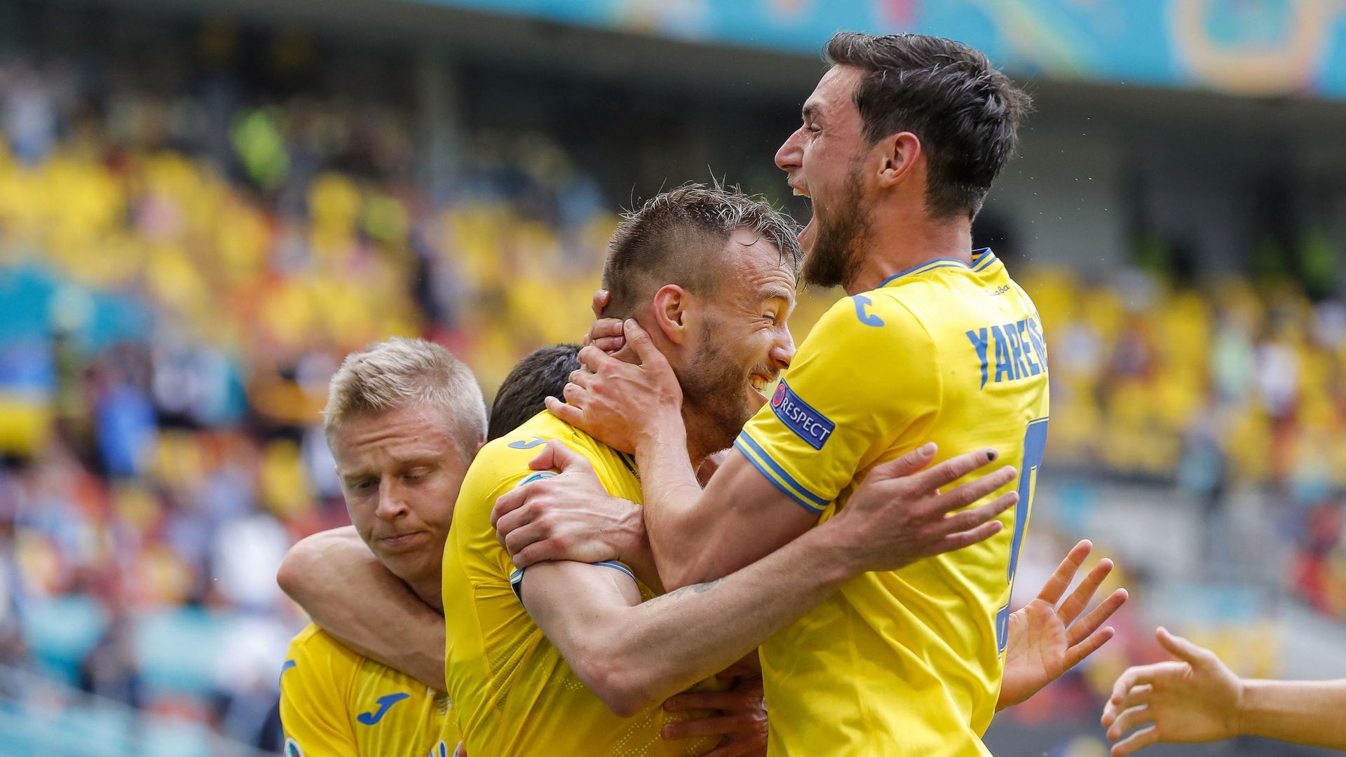 Yaremchuk Yarmolenko Ukraine Euro 2020