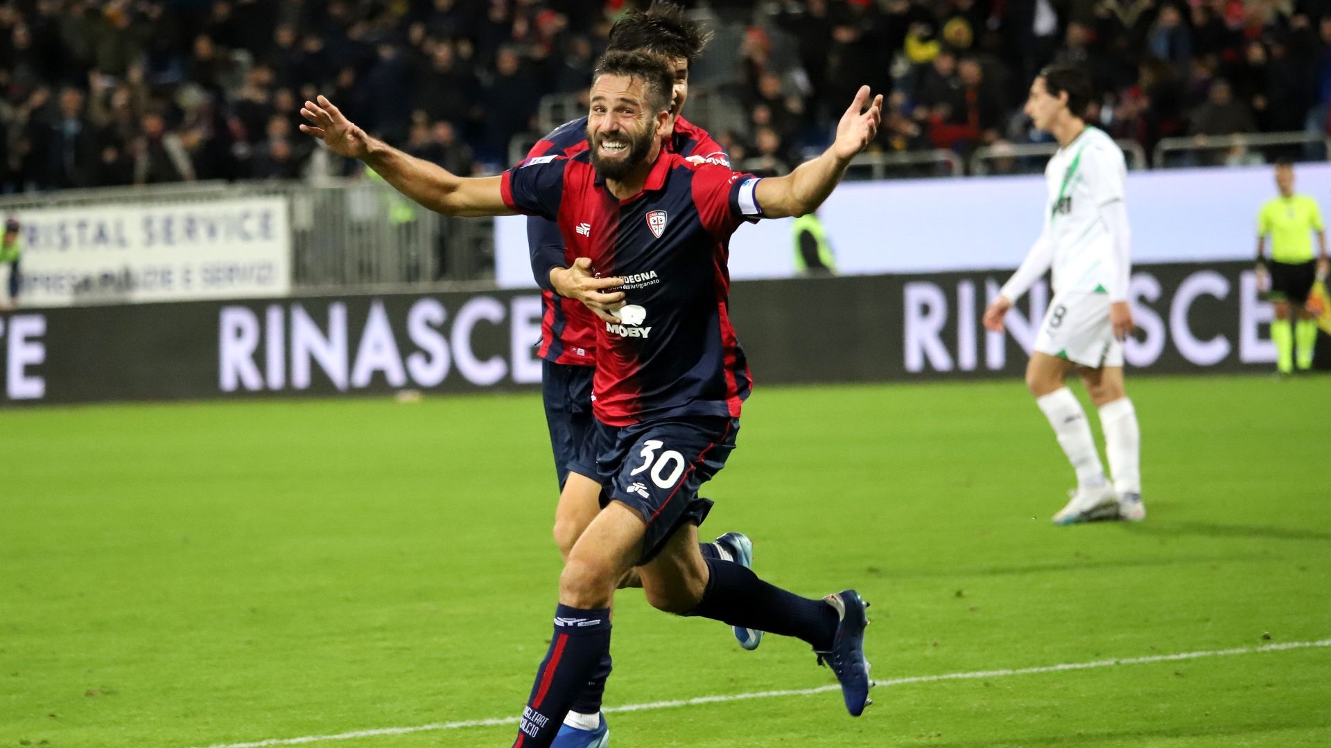 Pavoletti Cagliari Sassuolo