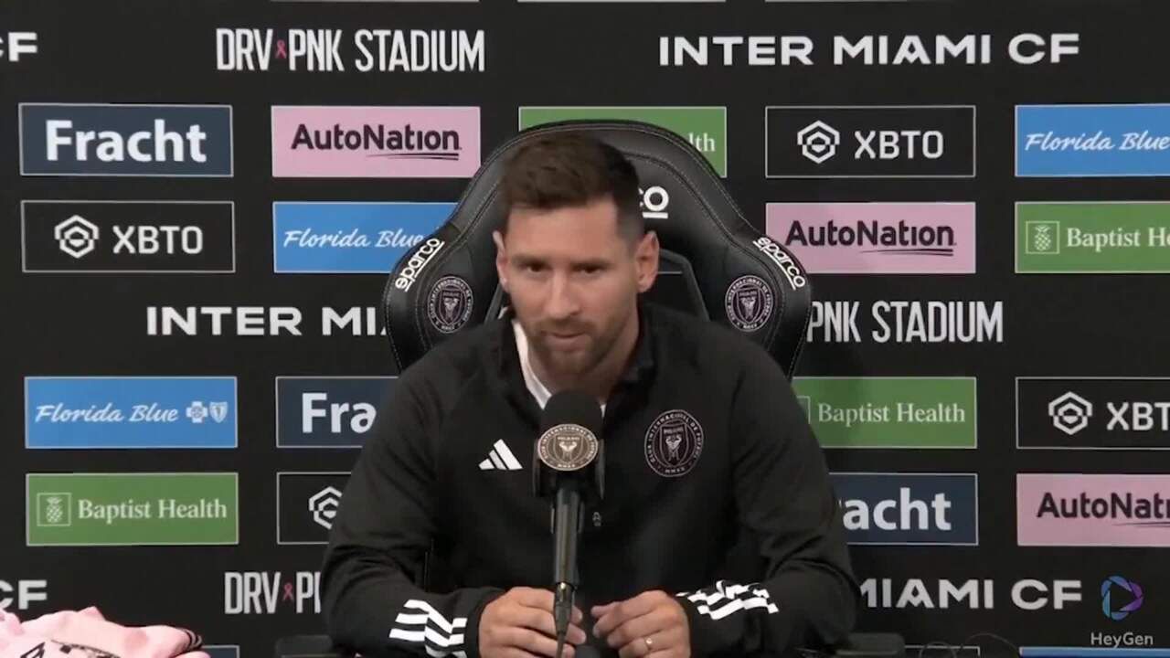 Lionel Messi Press conference