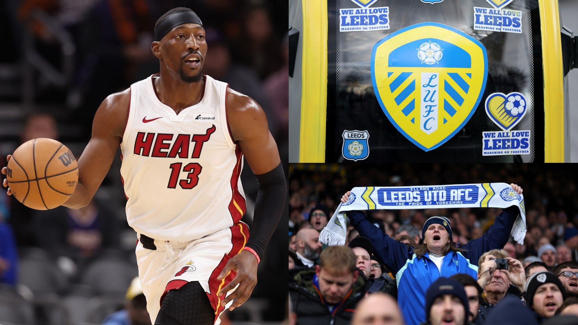 Bam Adebayo Leeds fans split