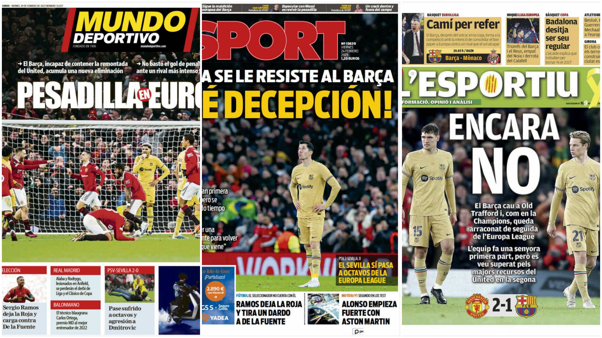 Portadas 24 de febrero 2023