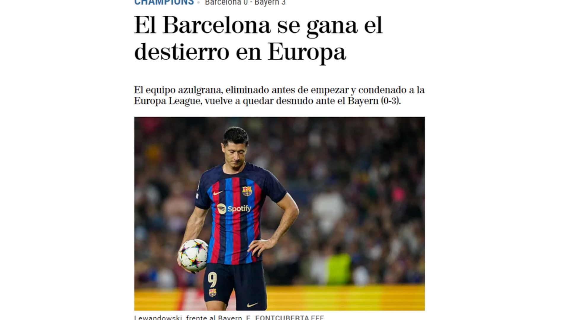 Pressestimme El Mundo