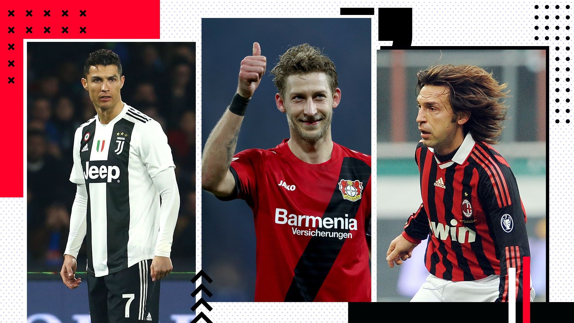 GFX Ronaldo Kießling Pirlo