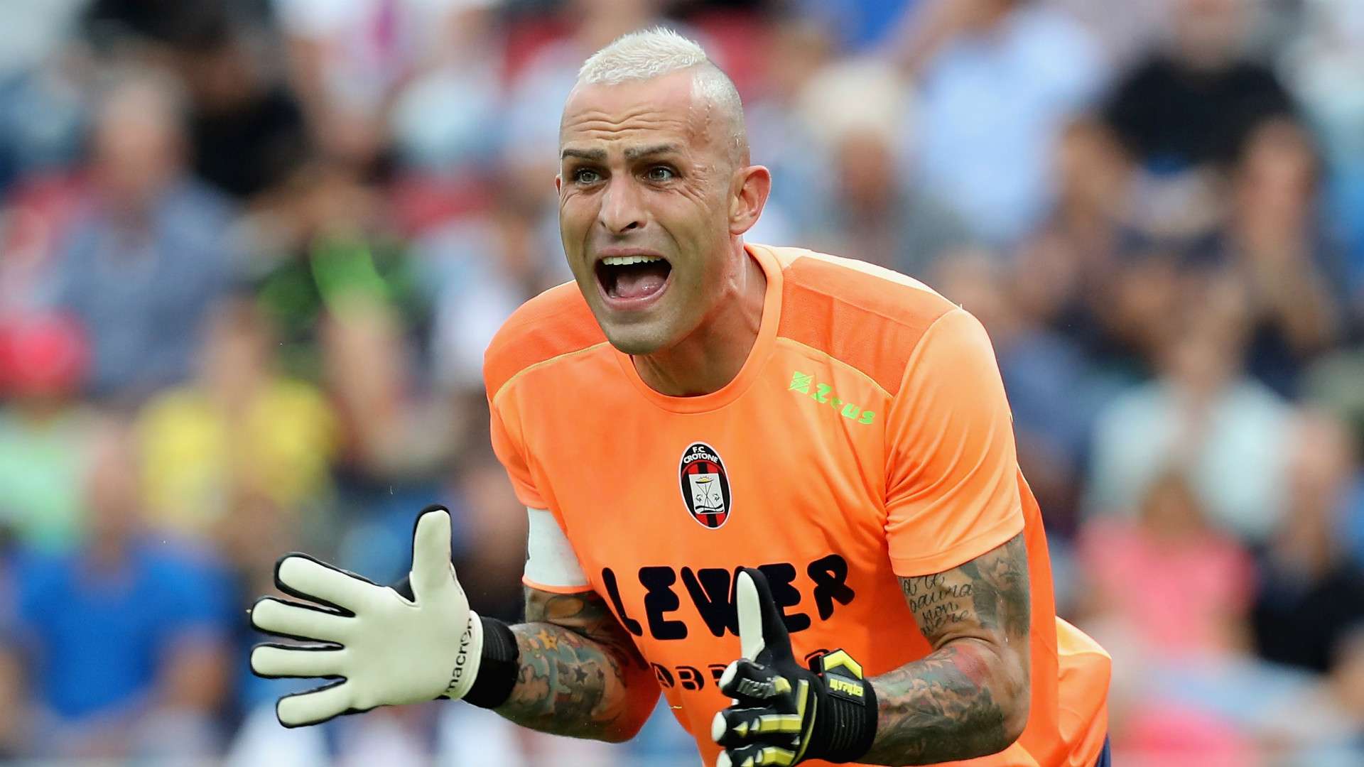 Alex Cordaz, Crotone, Serie A, 24092017