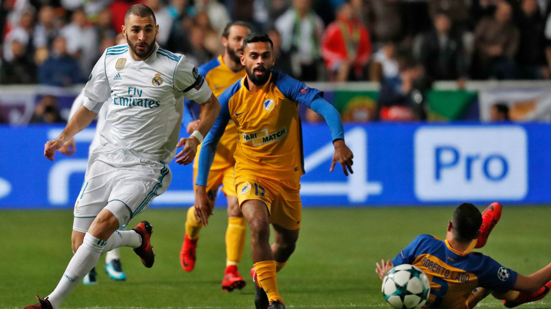 Karim Benzema APOEL Real Madrid Champions League