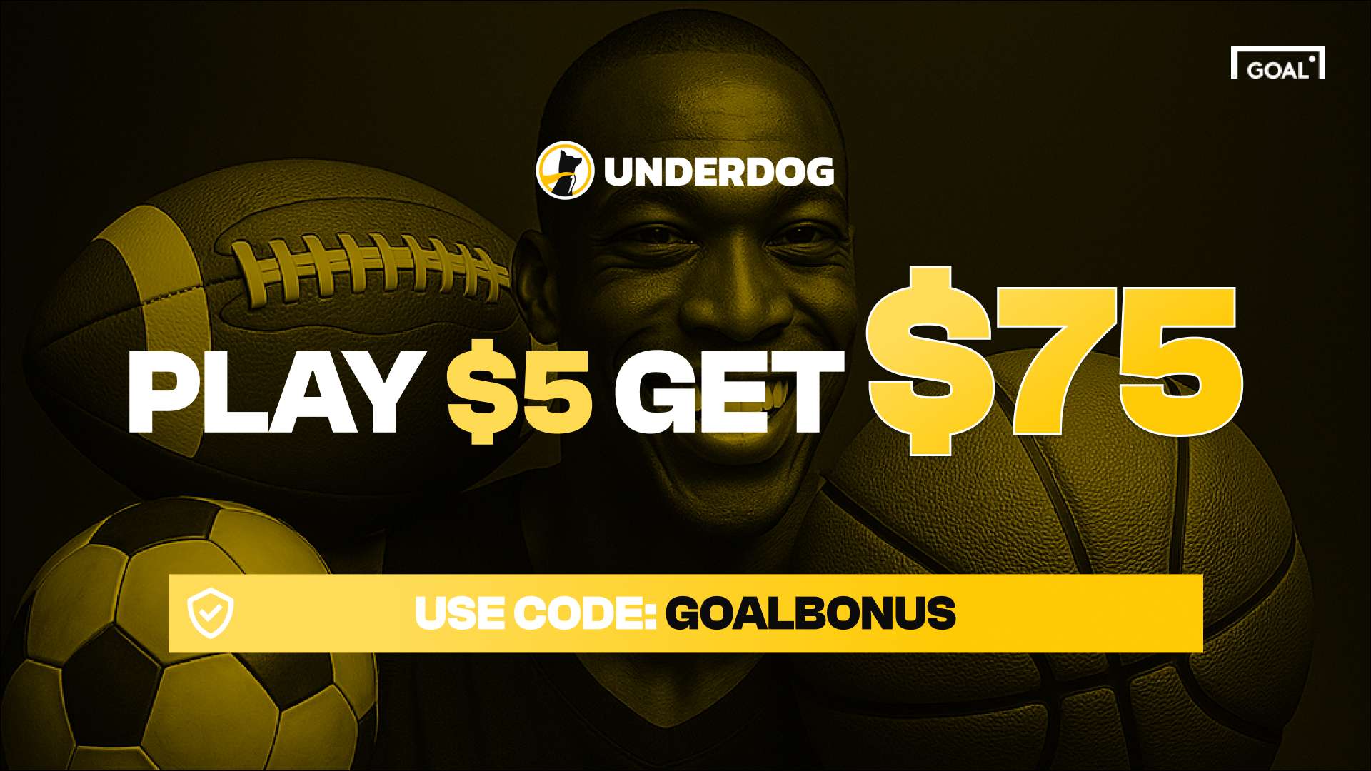 underdog promo code goalbonus