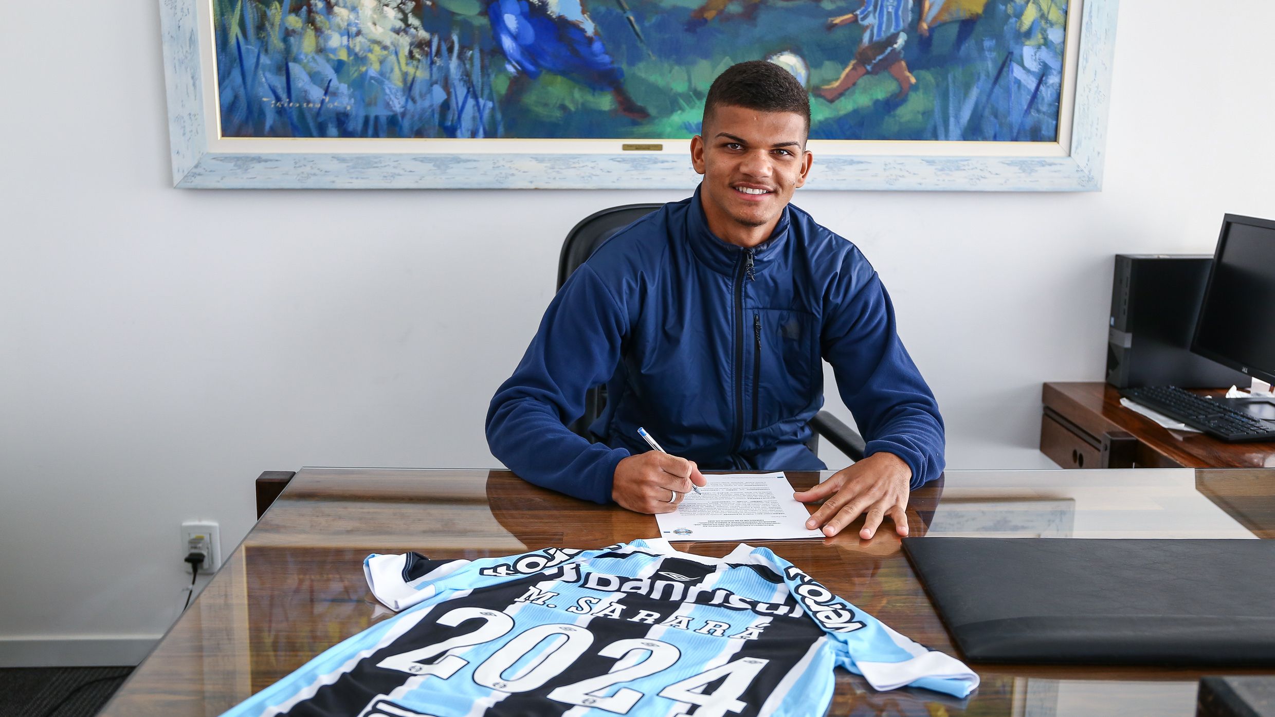 Mateus Sarará Grêmio Santa Clara