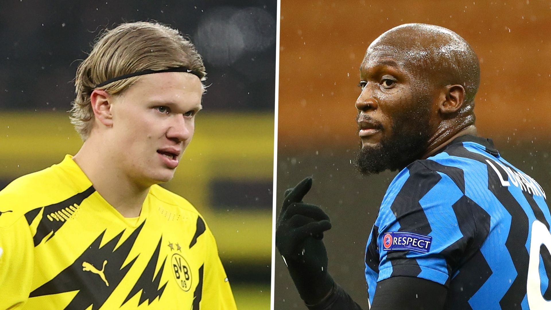 Erling Haaland Romelu Lukaku