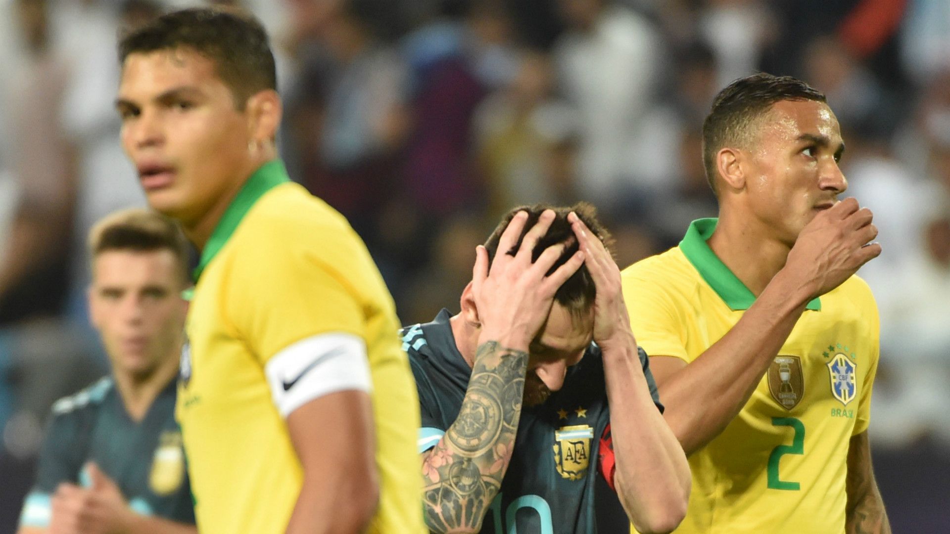 Lionel Messi Argentina Brazil Friendly 15112019