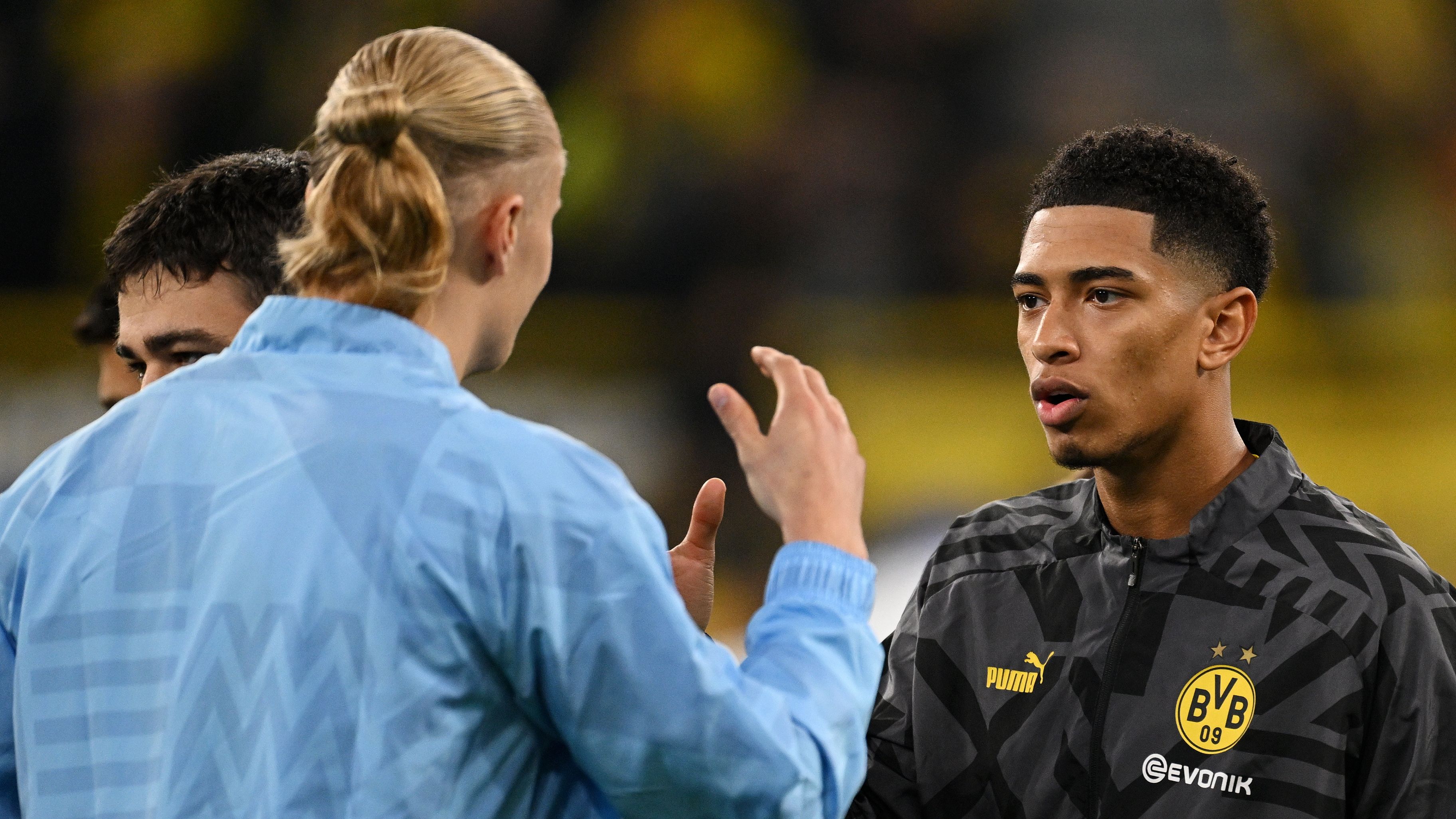 Jude Bellingham Erling Haaland Dortmund Manchester City 2022-23