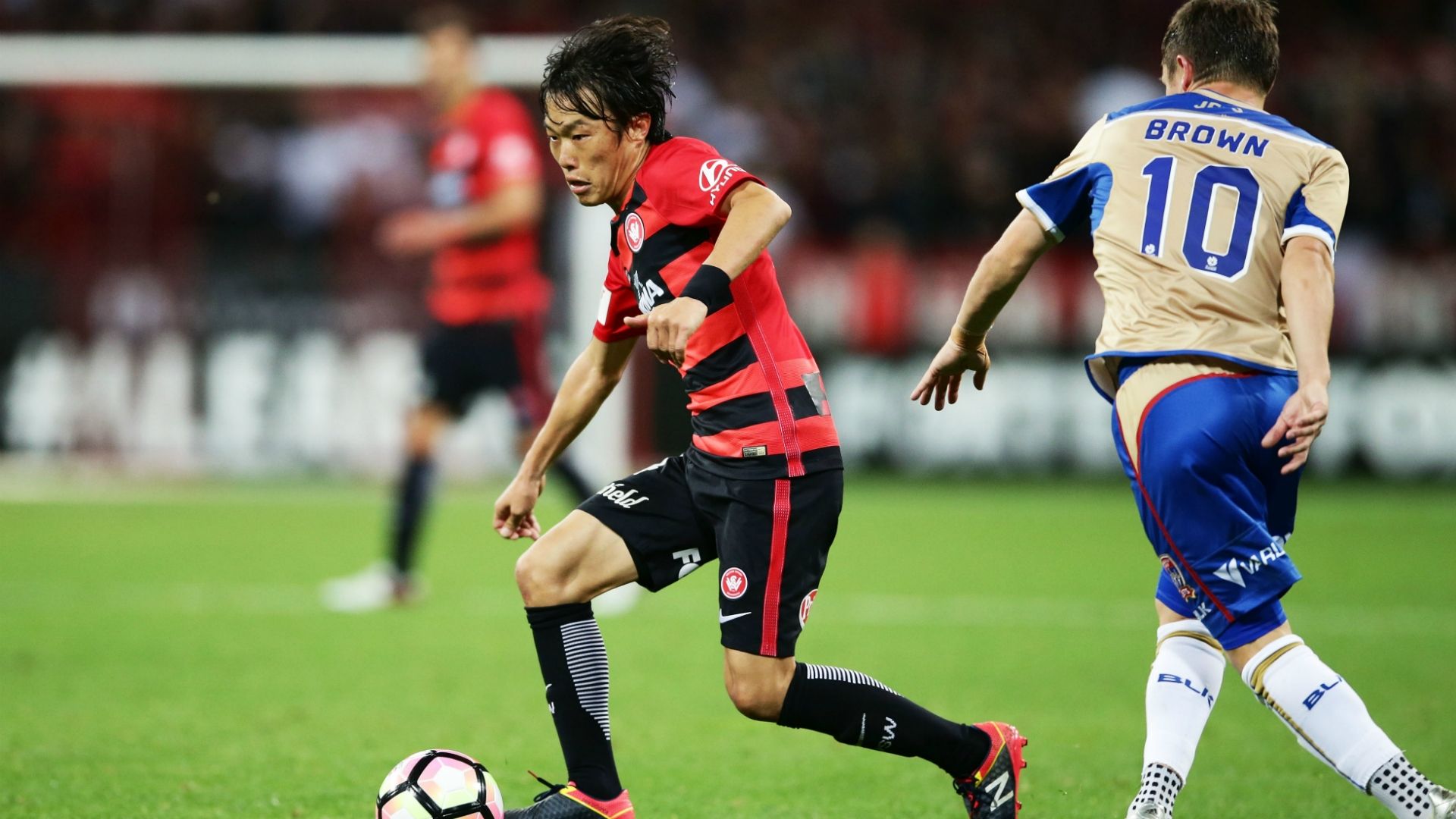 Jumpei Kusukami Western Sydney Wanderers v Newcastle Jets A-League 23102016
