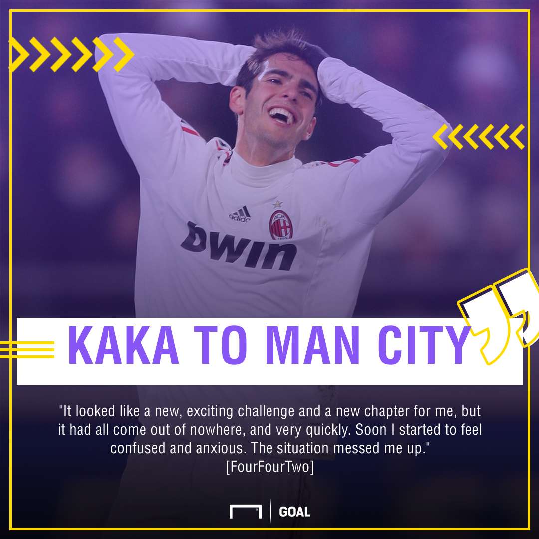 Kaka Manchester City move messed up