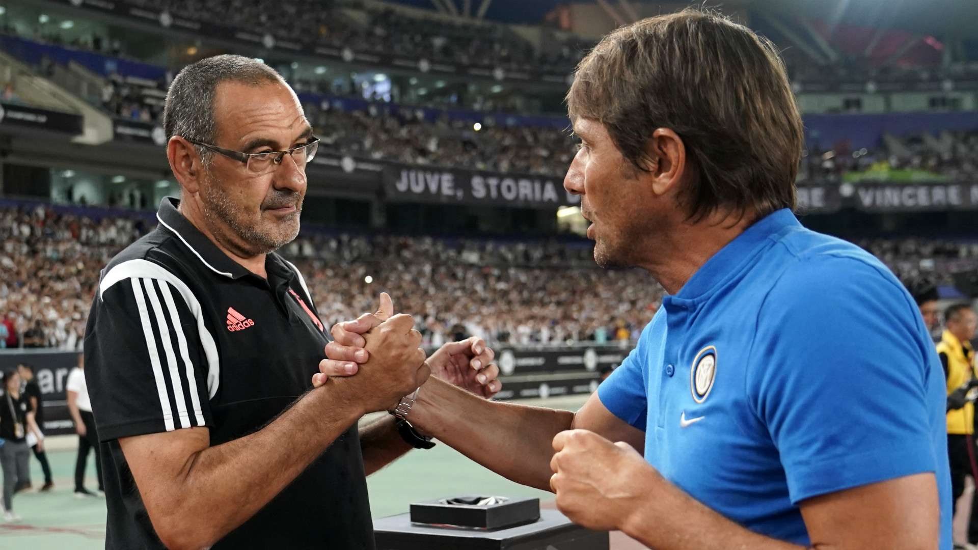 Maurizio Sarri Antonio Conte Juventus Inter 2019-20