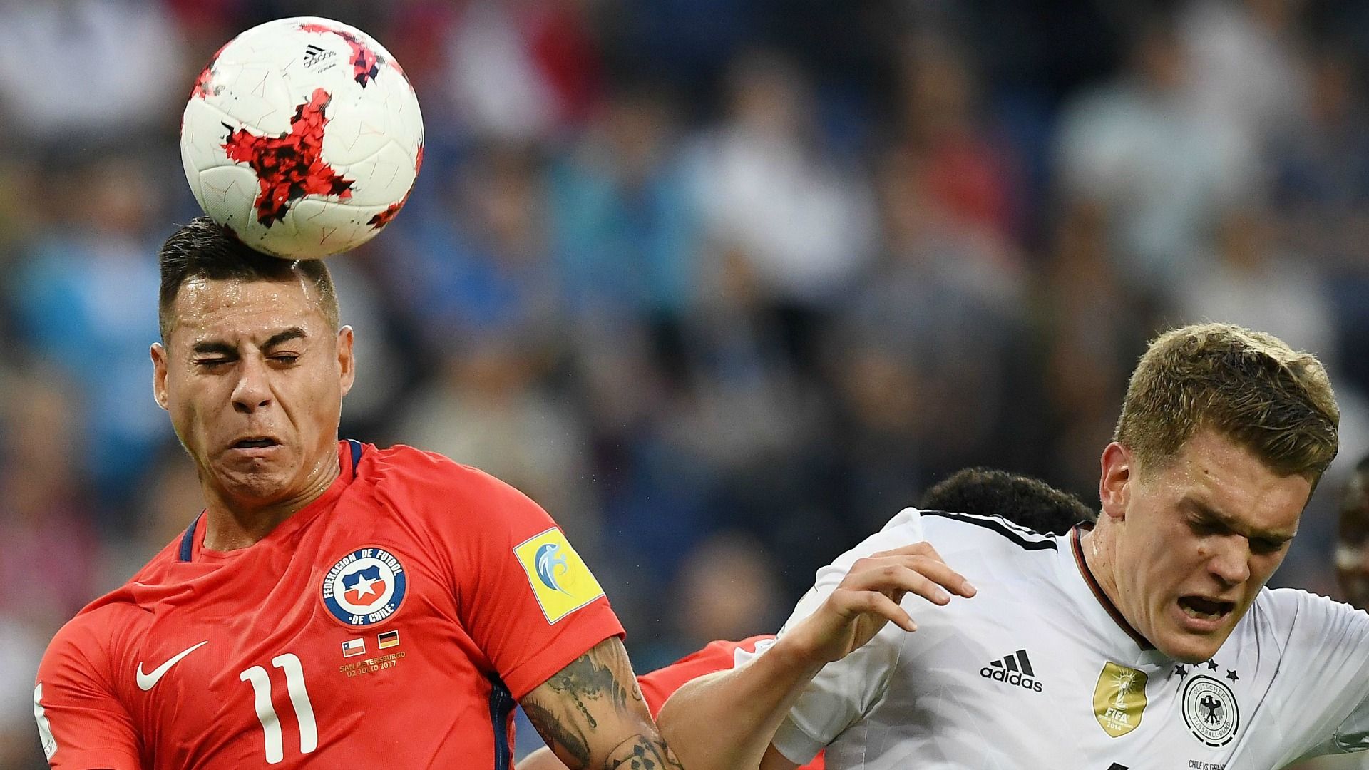 Eduardo Vargas Matthias Ginter Chile Germany Confederations Cup 020717