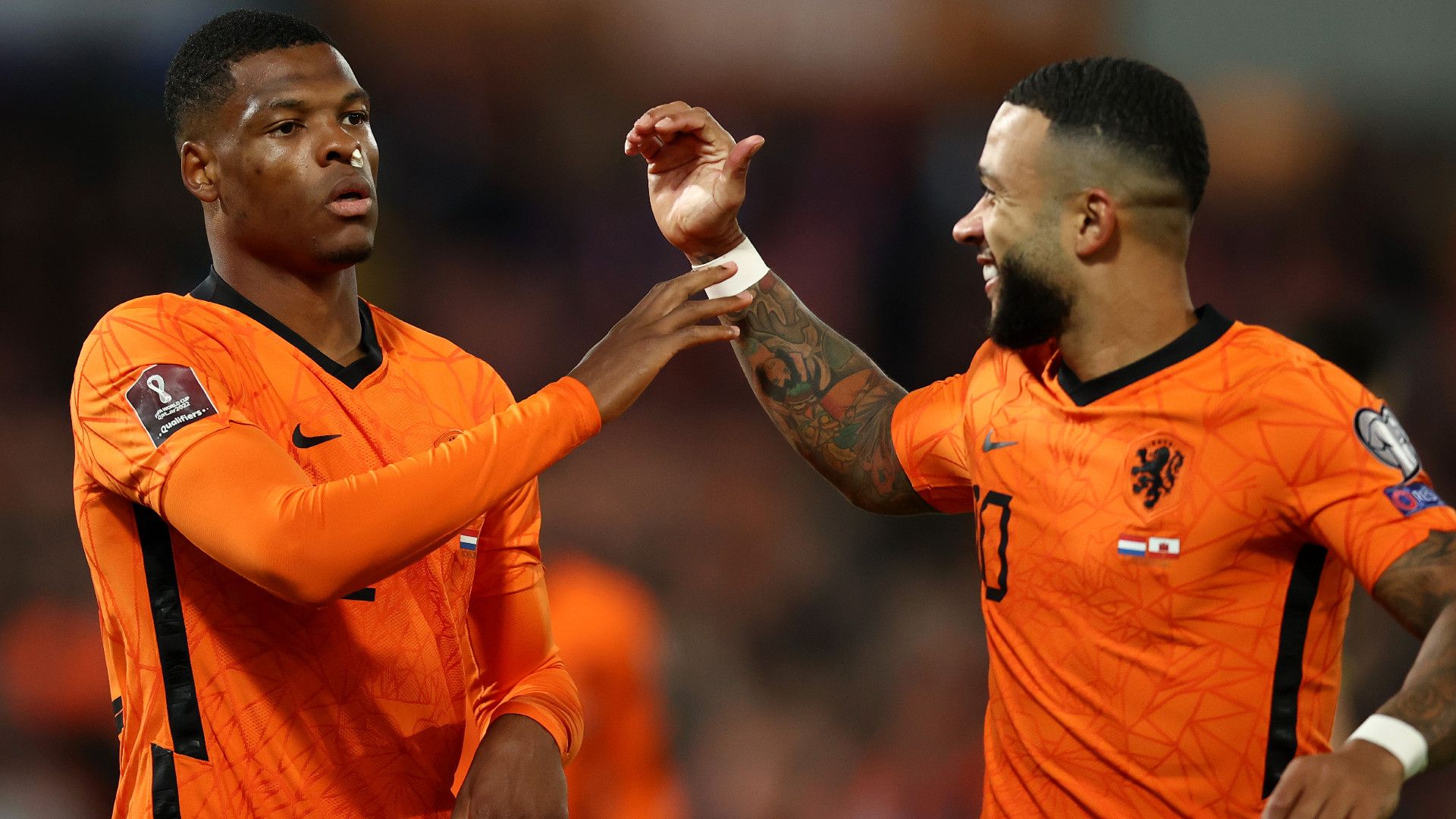 DENZEL DUMFRIES MEMPHIS DEPAY 