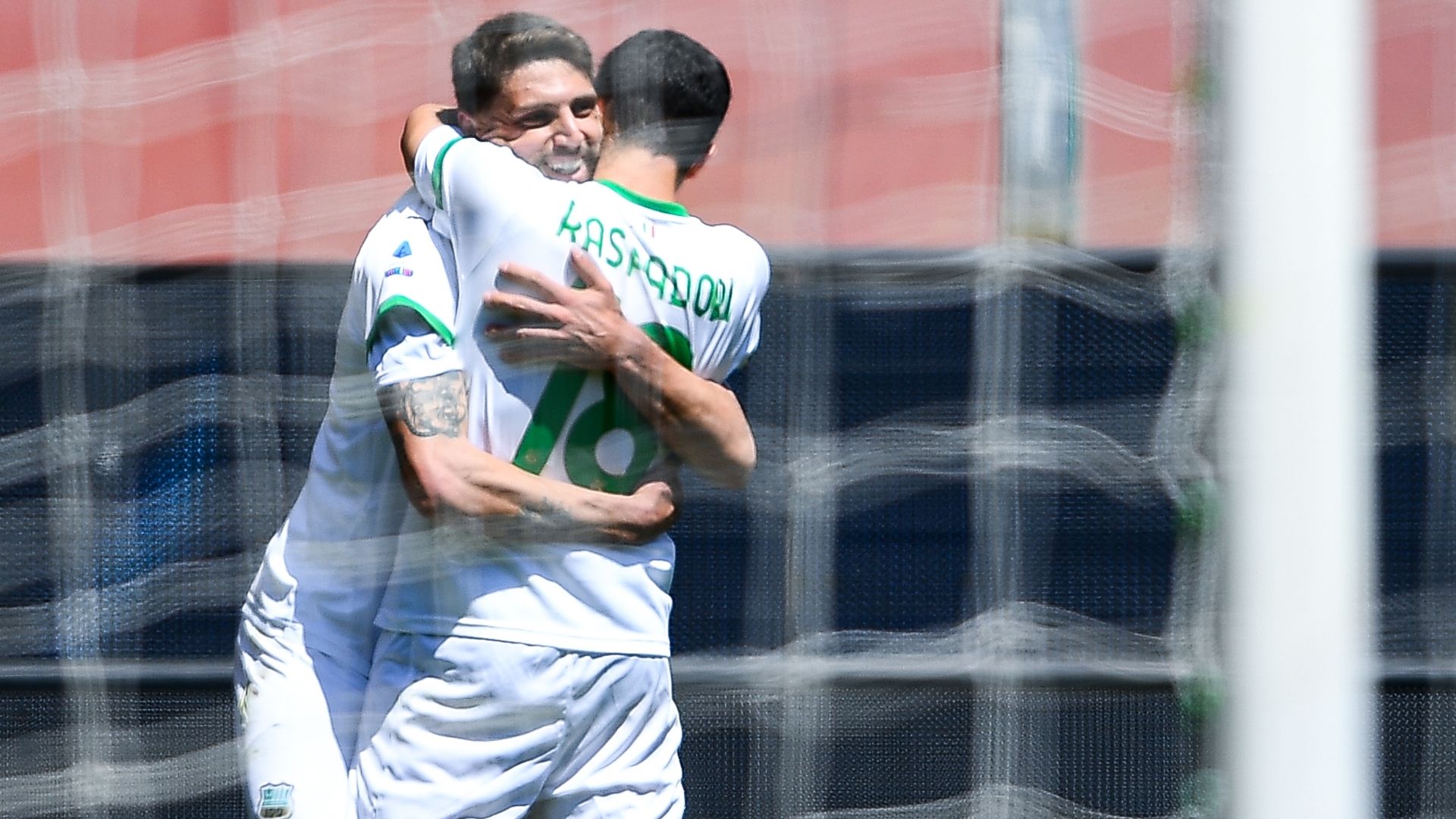 Berardi Raspadori Genoa Sassuolo