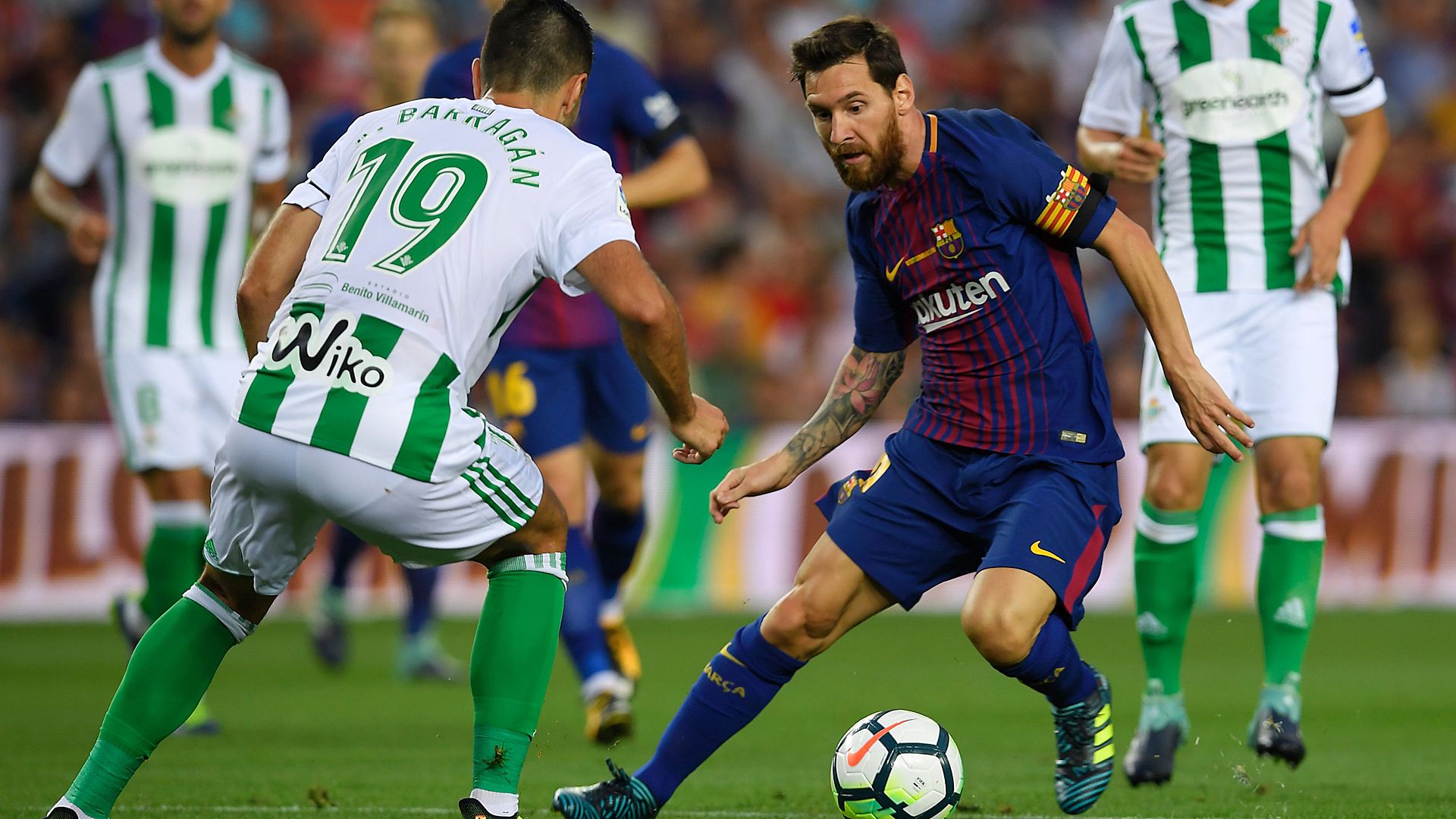 FC Barcelona Real Betis Lionel Messi 08202017