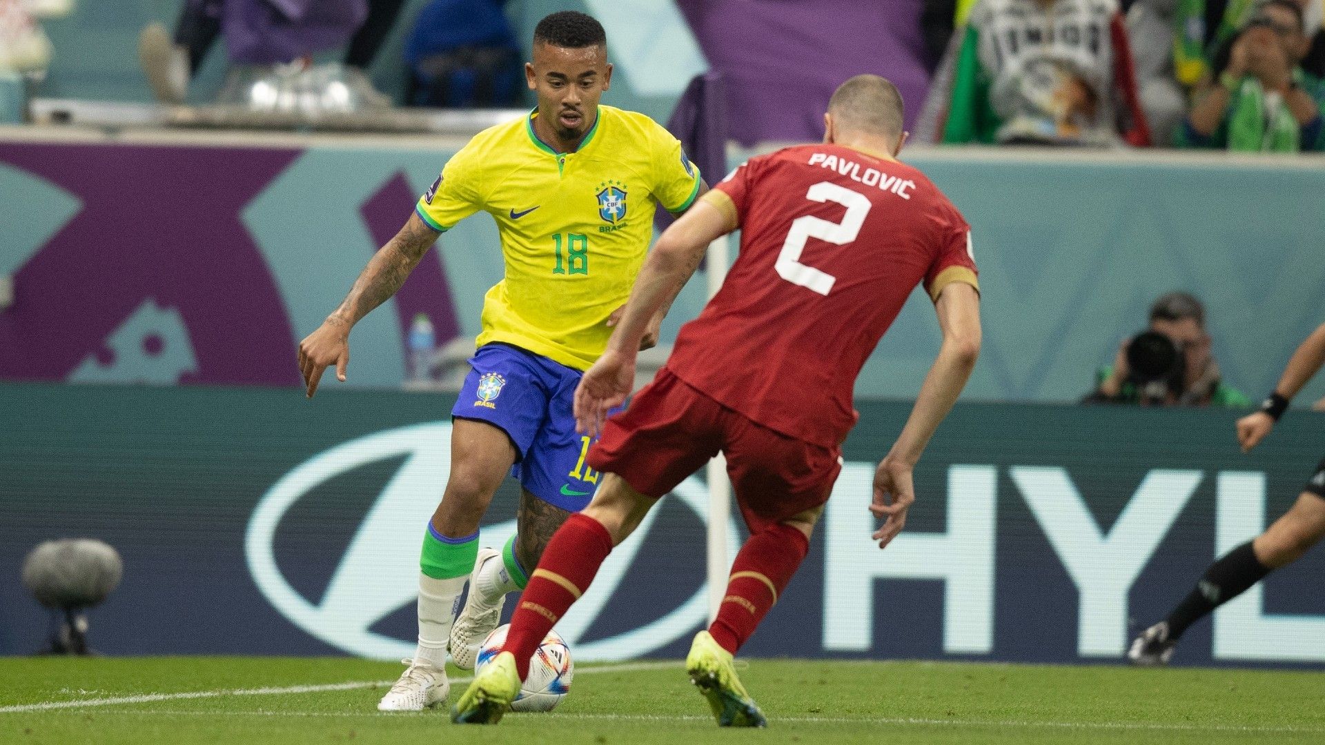 Gabriel Jesus Brasil Brazil seleção brasileira Serbia Sérvia World Cup Copa do Mundo 24 11 2022