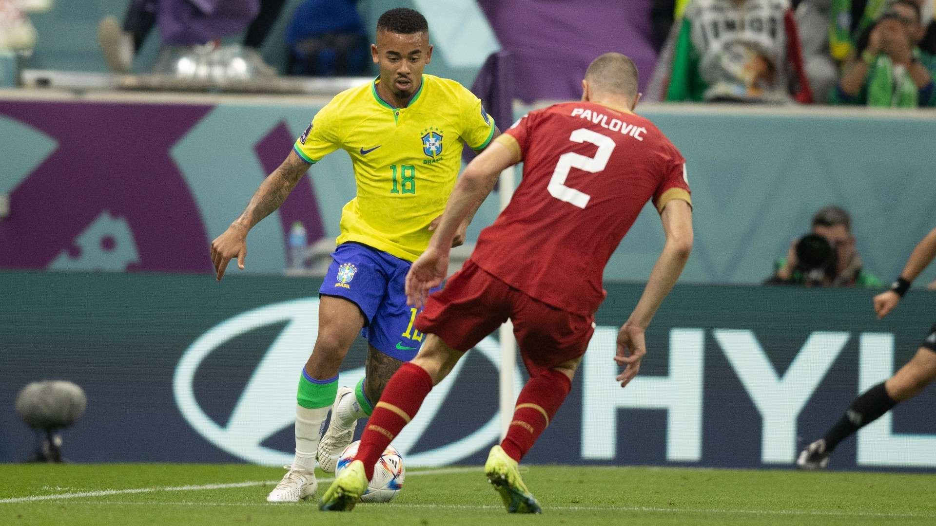 Gabriel Jesus Brasil Brazil seleção brasileira Serbia Sérvia World Cup Copa do Mundo 24 11 2022