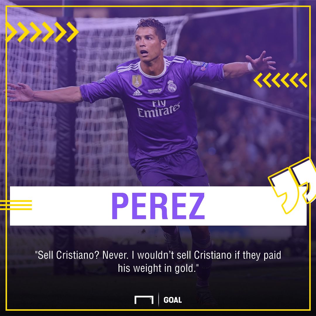 Cristiano Ronaldo Florentio Perez Real Madrid no sale