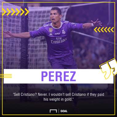 Cristiano Ronaldo Florentio Perez Real Madrid no sale