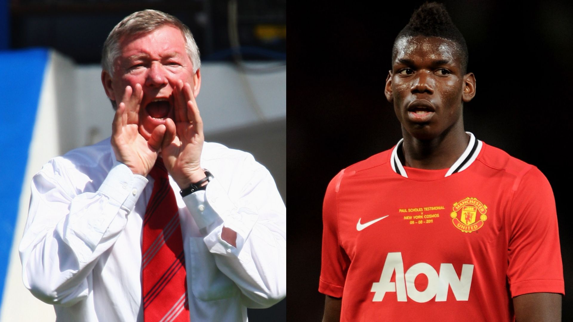 Sir Alex Ferguson Paul Pogba Man Utd split