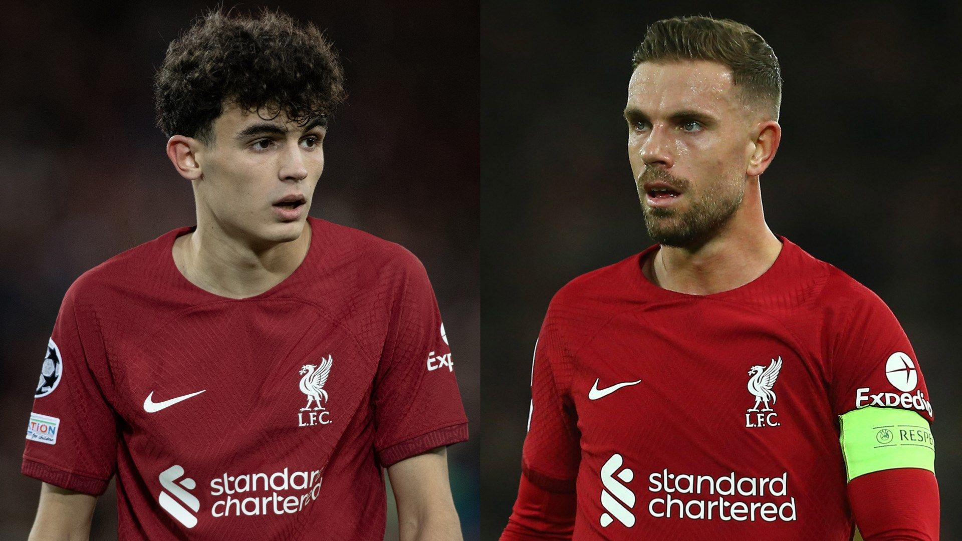 Stefan Bajcetic Jordan Henderson Liverpool 2022-23