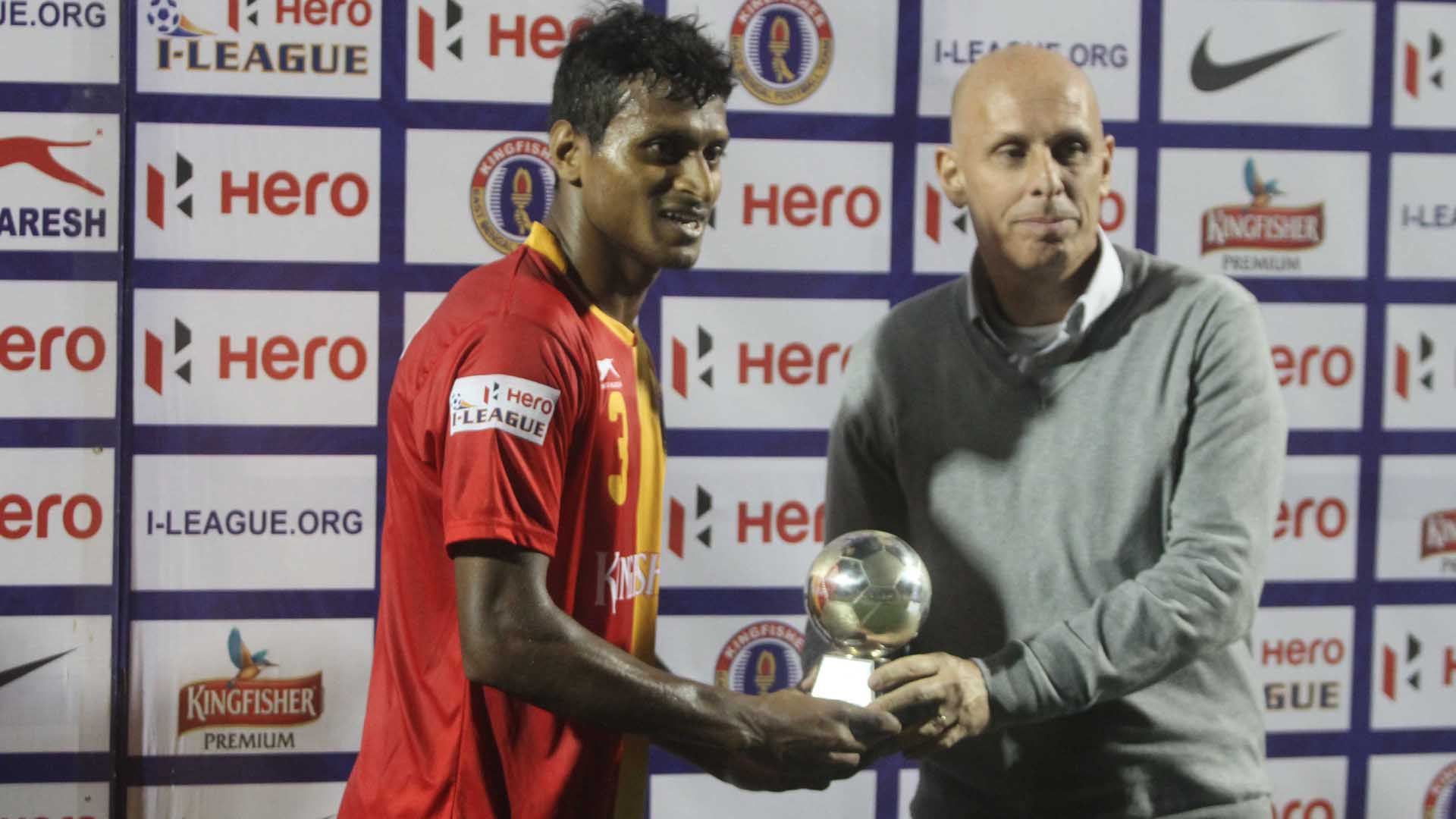 Arnab Mondal Stephen Constantine East Bengal FC Aizawl FC I-League
