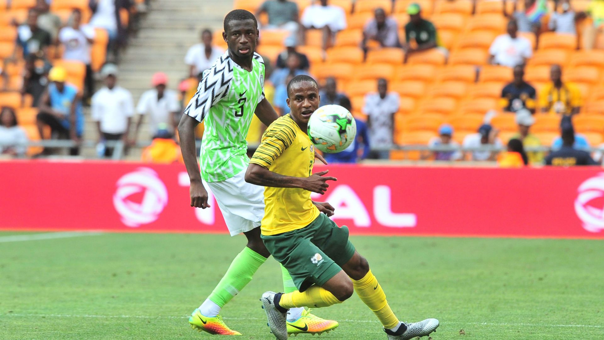 Bafana Bafana v Nigeria, Thembinkosi Lorch, November 2018