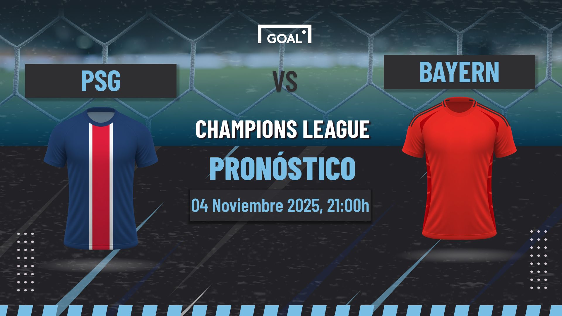 PSG vs Bayern Múnich Pronóstico y apuestas Champions League | 04/11/25