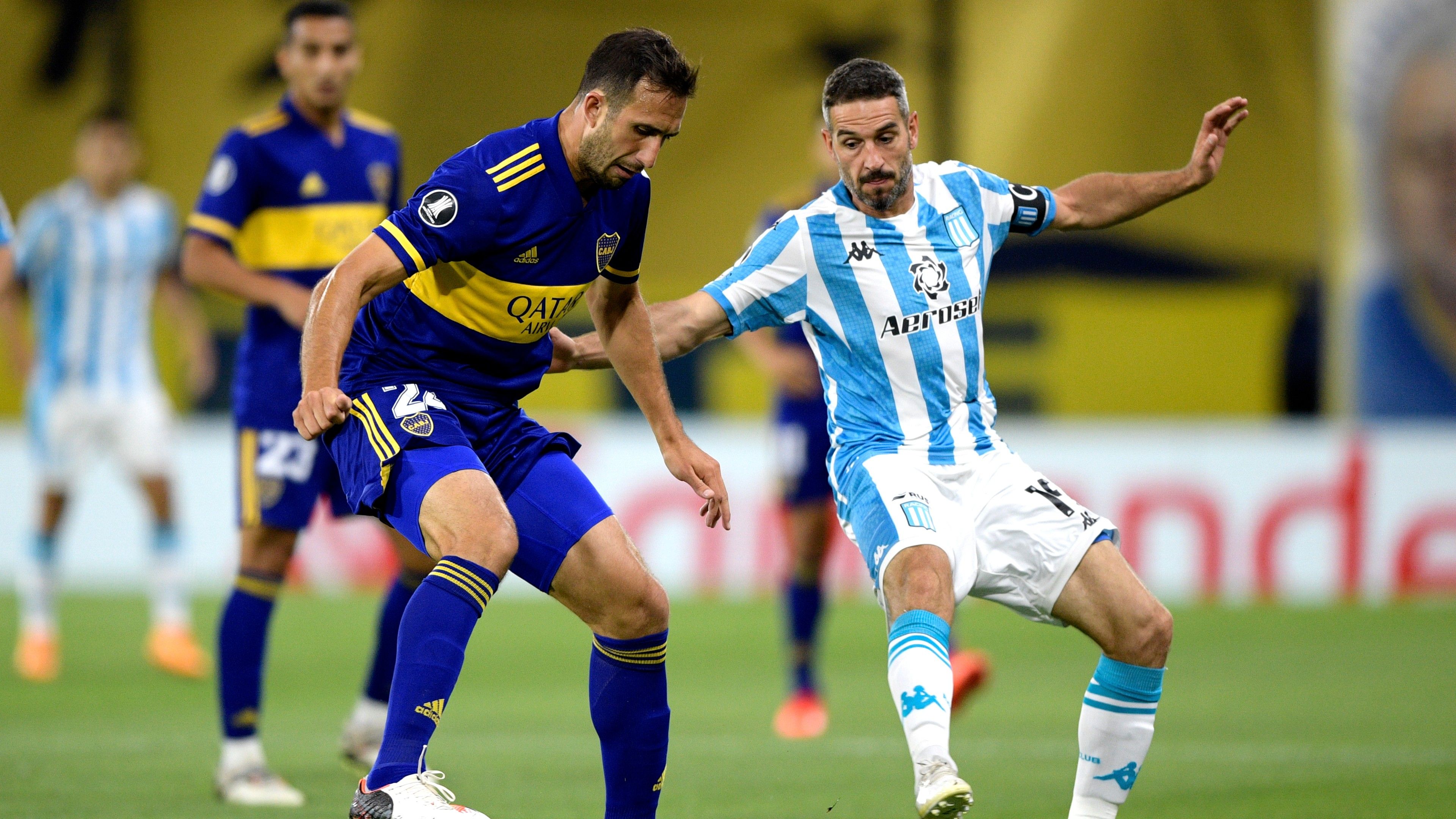 Izquierdoz Lopez Boca Racing Cuartos de final Vuelta Copa Libertadores 2020