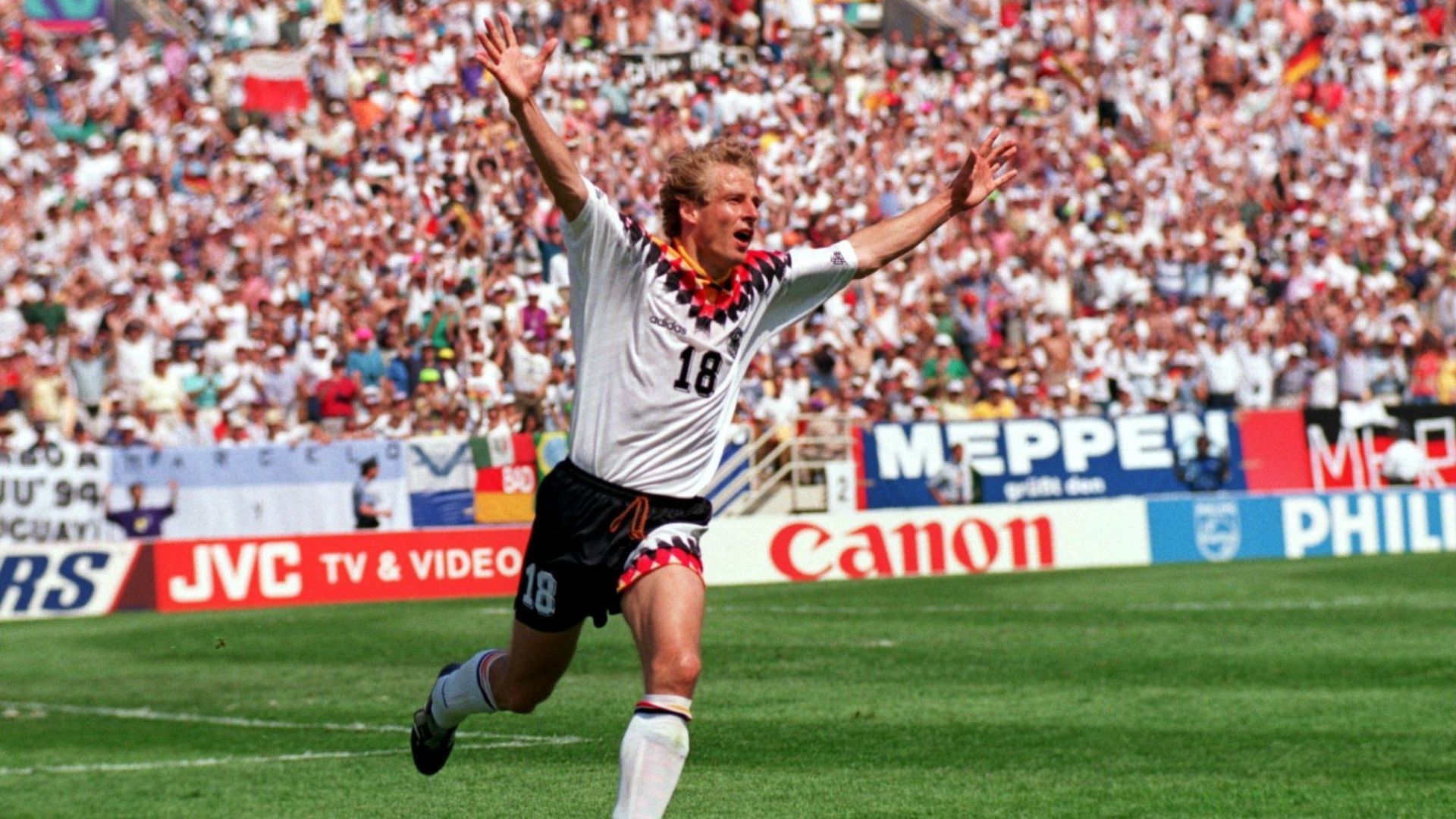 Jurgen Klinsmann Germany Bolivia 1994 World Cup 06171994