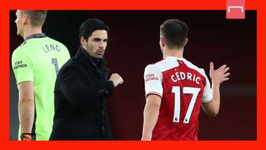 Mikel Arteta Cedric Soares